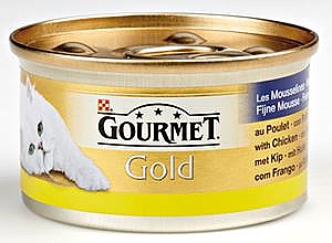 Gourmet Gold Blik Mousse Kip 85 Gr