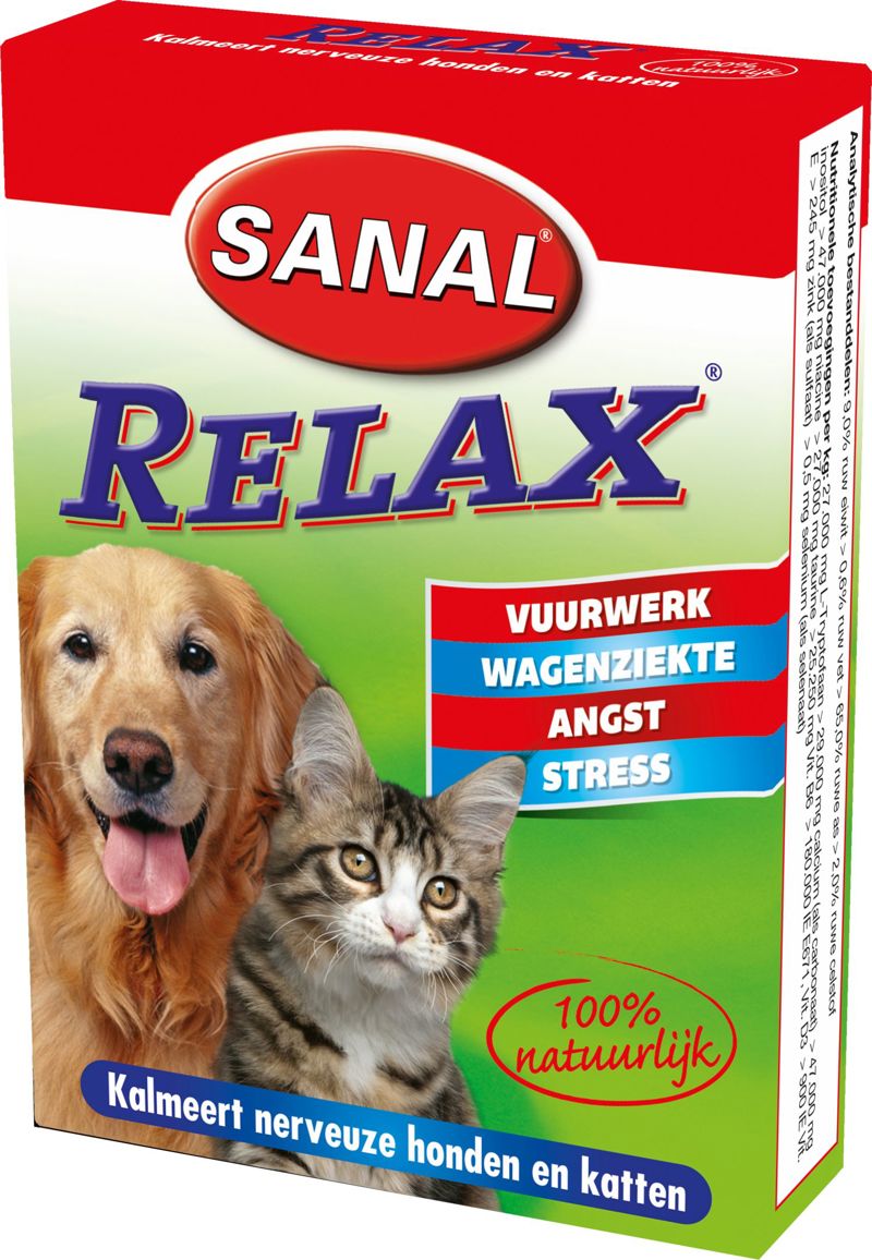 RELAX HOND EN KAT 15 TABLETTEN