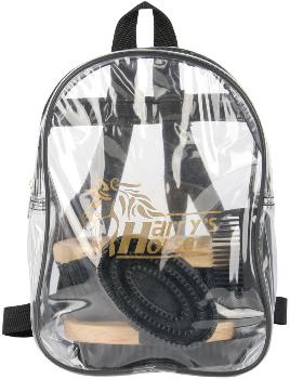 Backpack grooming kit zwart