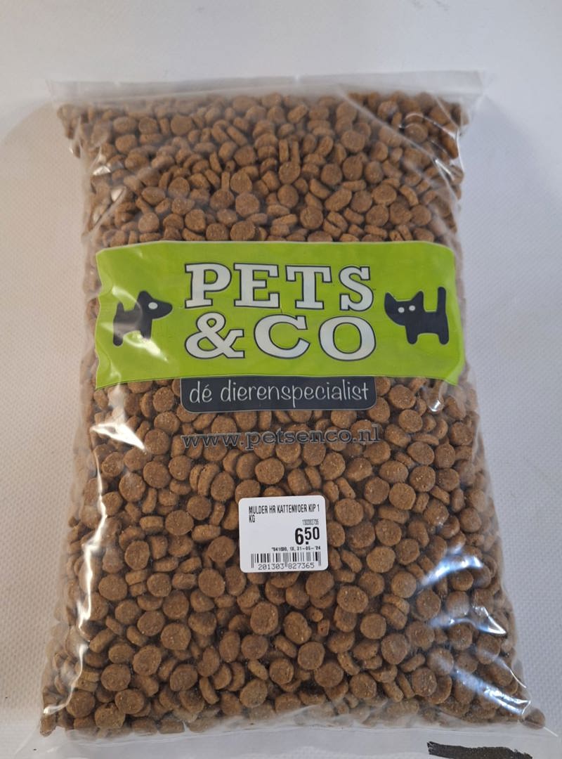 MULDER HR KATTENVOER KIP 1KG