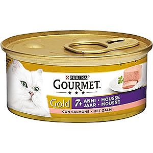 Gourmet Gold Blik Senior Zalm 85 Gr