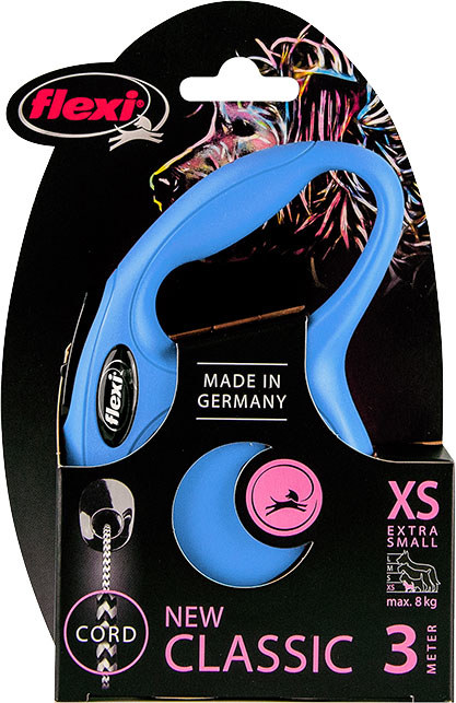 FLEXI CLASSIC, KOORD BLAUW XS: 3 M