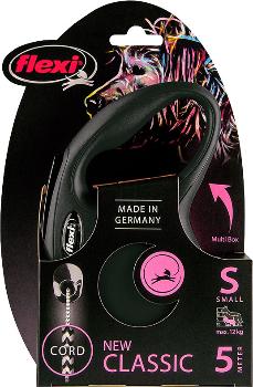 Rollijn Classic Cord S Zwart 5 Meter