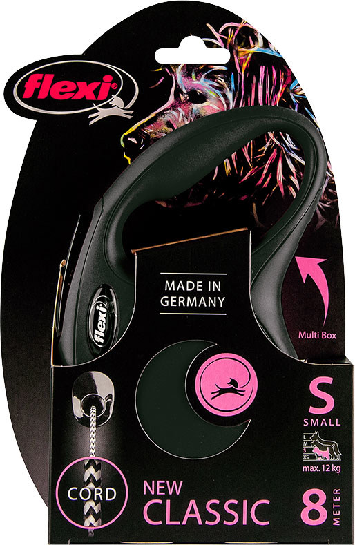 FLEXI CLASSIC, KOORD ZWART S: 8 M