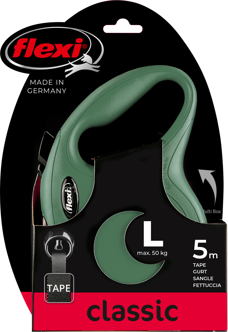 FLEXI CLASSIC, BAND OLIJFGROEN L: 5 M