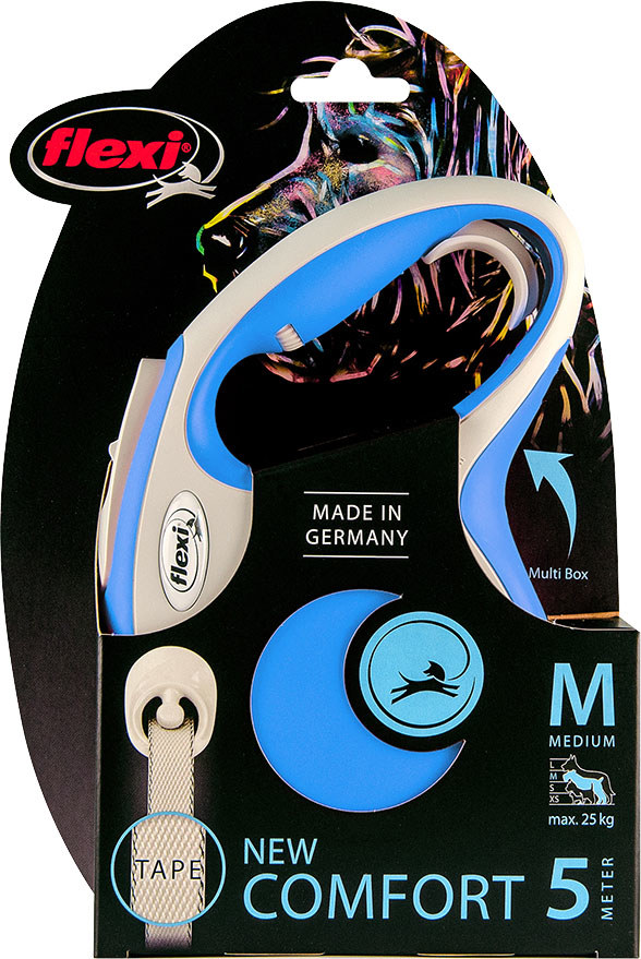 FLEXI COMFORT, BAND BLAUW M: 5 M