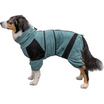 BAD- EN HUISOVERALL VOOR HONDEN, BADSTOF L 62CM
