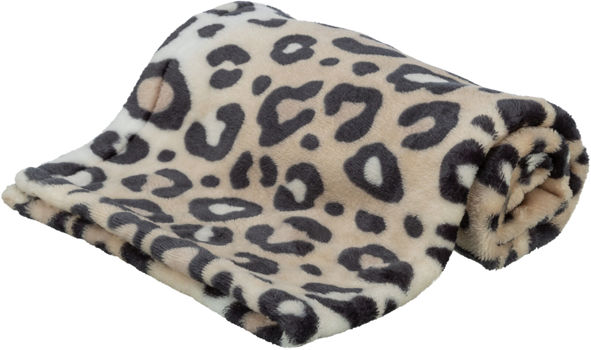 DEKEN LEO, SOFTPLUCHE CRèME 70 × 50 CM