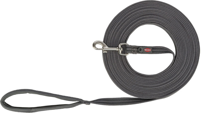 FUSION SLEEPLIJN, MET RUBBER BEKLEED GRAFIET M–L: 3 M/17 MM