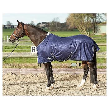 Vliegendeken Mesh Standaard Met Singels, Navy 145Cm