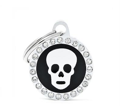 Myfamily Black Glam Skull