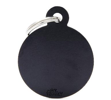 Myfamily Circle Big Alluminum Black For Tag Machine St