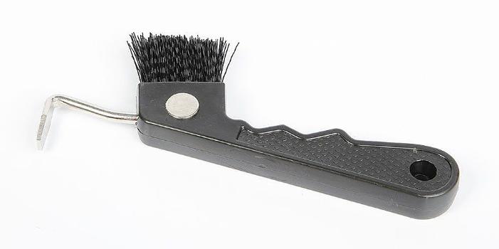 Hoevenkrabber/Borstel Magneet Zwart