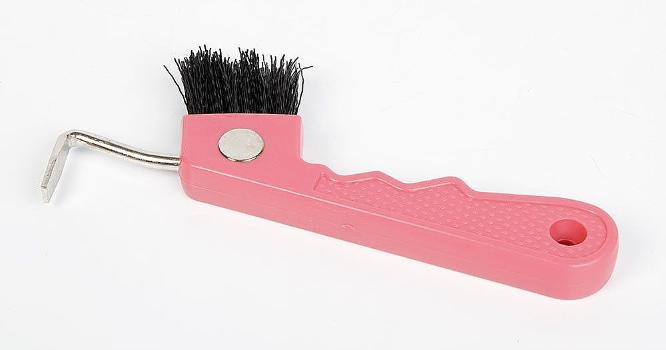 Hoevenkrabber/Borstel Magneet Roze