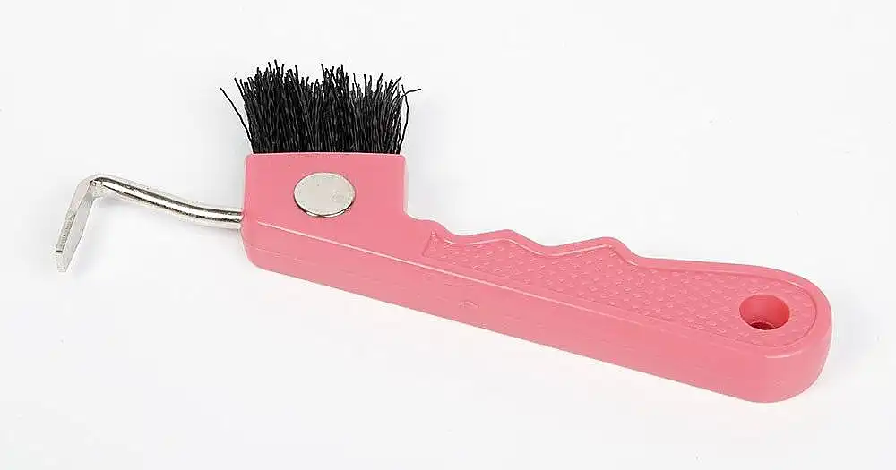 Hoevenkrabber/Borstel Magneet Roze