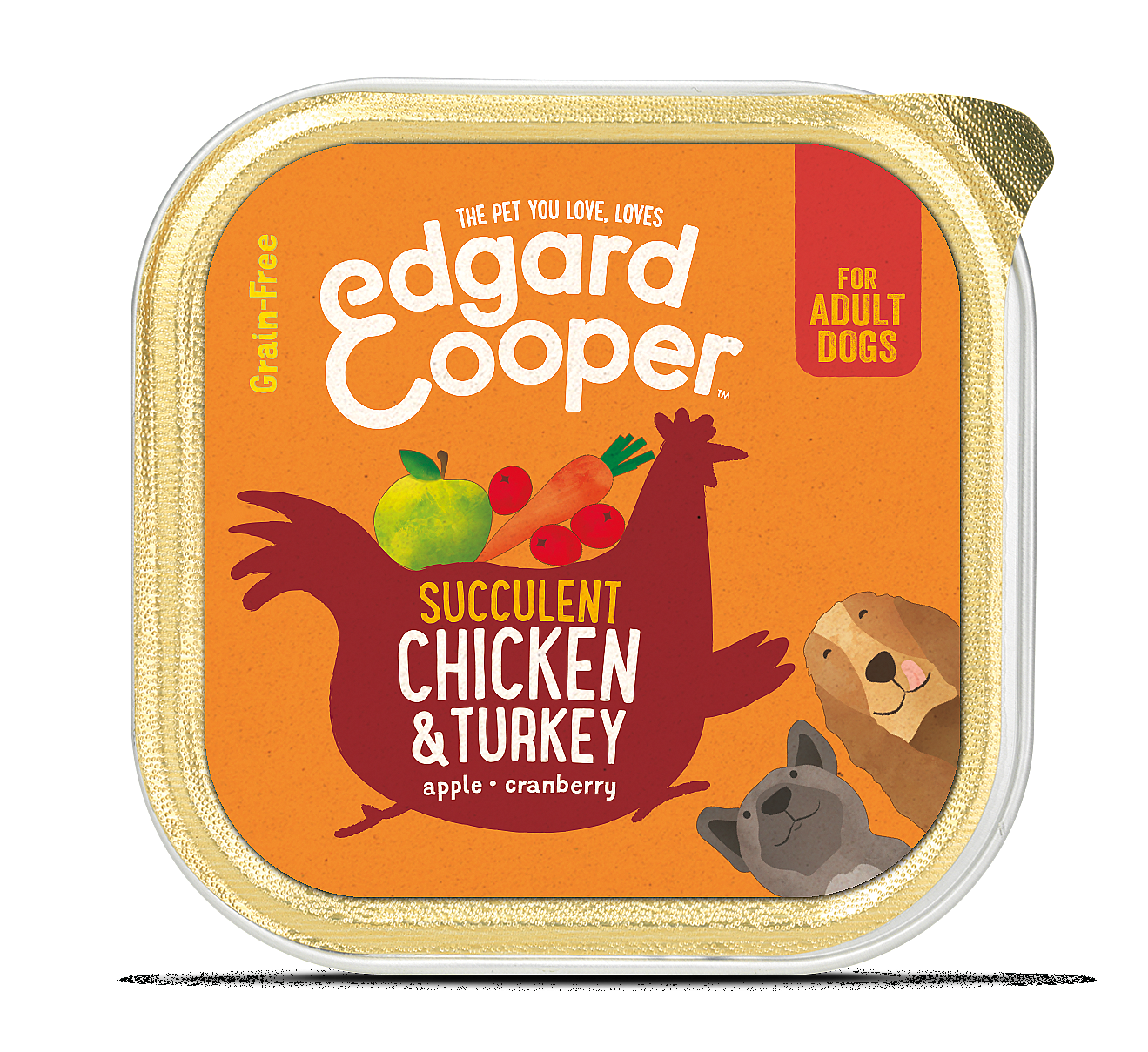 E&C Hond Kuipje Kip Box 150 Gr