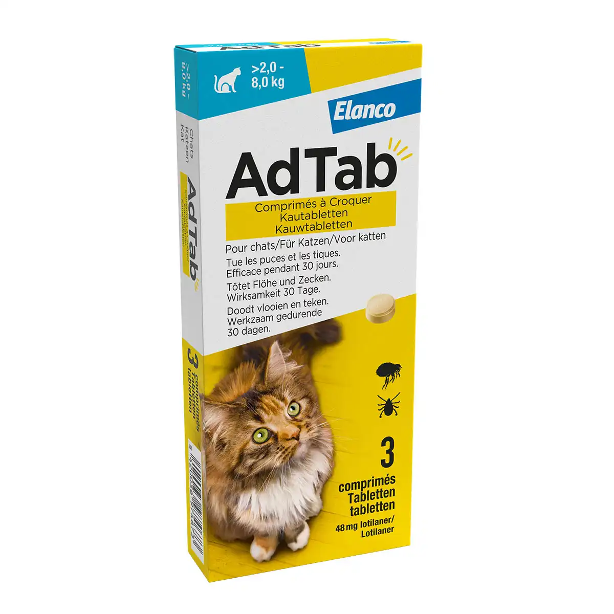 Adtab Kat 2-8 Kg 3 Tabl.