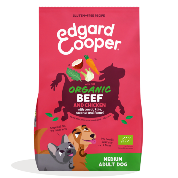 E&C HOND BROK MEDIUM ORGANIC RUND 2,5 KG