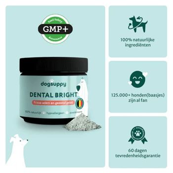 DOGSUPPY DENTAL BRIGHT 90 GR