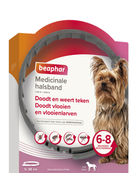 BEAPHAR MEDICINALE HALSBAND HOND < 8KG