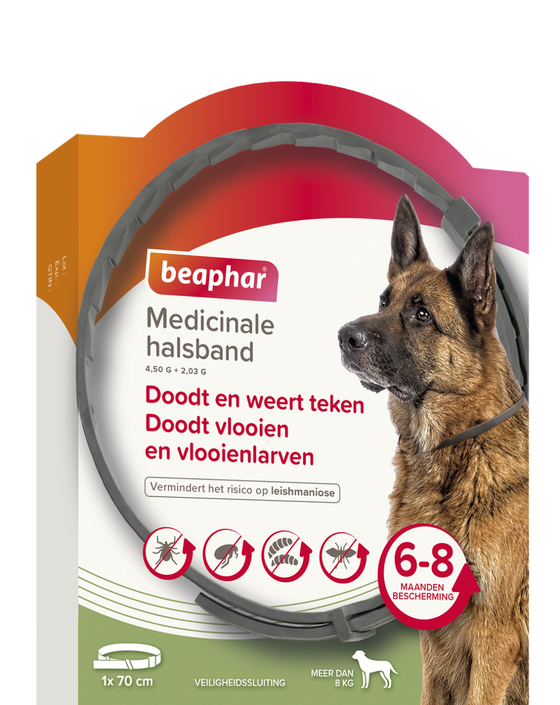 BEAPHAR MEDICINALE HALSBAND HOND >8KG