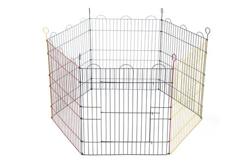 Bz Konijnenren 6 Panelen 66,5X58Cm multicolour