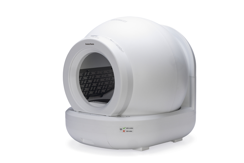 BZ AUTO KATTENBAK MOEZA WIT 57X56