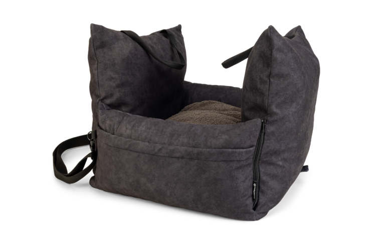 BZ AUTOSTOEL HOND LUA ZWT 55X46X40