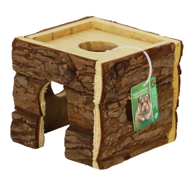 BOON KNAAGDIERHUIS VIERKANT+GATEN 12CM