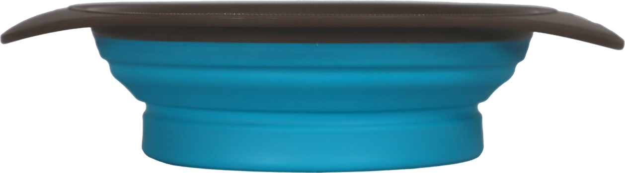 BOON OPVOUWBARE VOER/DRINKBAK GRIJS/BLAUW 15CM