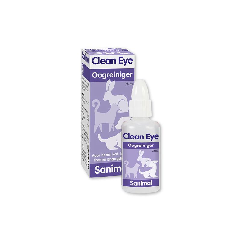 SANIMAL CLEAN EYE OOGREINIGER 30 ML