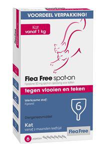Flea Free Spot-On Kat 6 Pip.