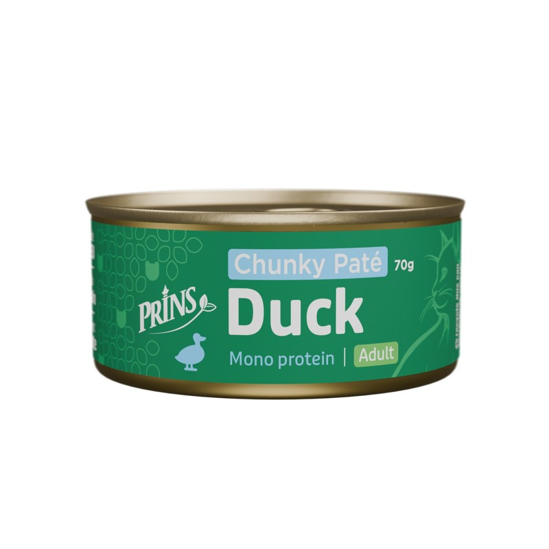 PRINS DUCK, CHUNKY PATé 70GR