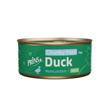 PRINS DUCK, CHUNKY PATé 70GR