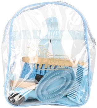 Backpack Grooming Kit Lichtblauw