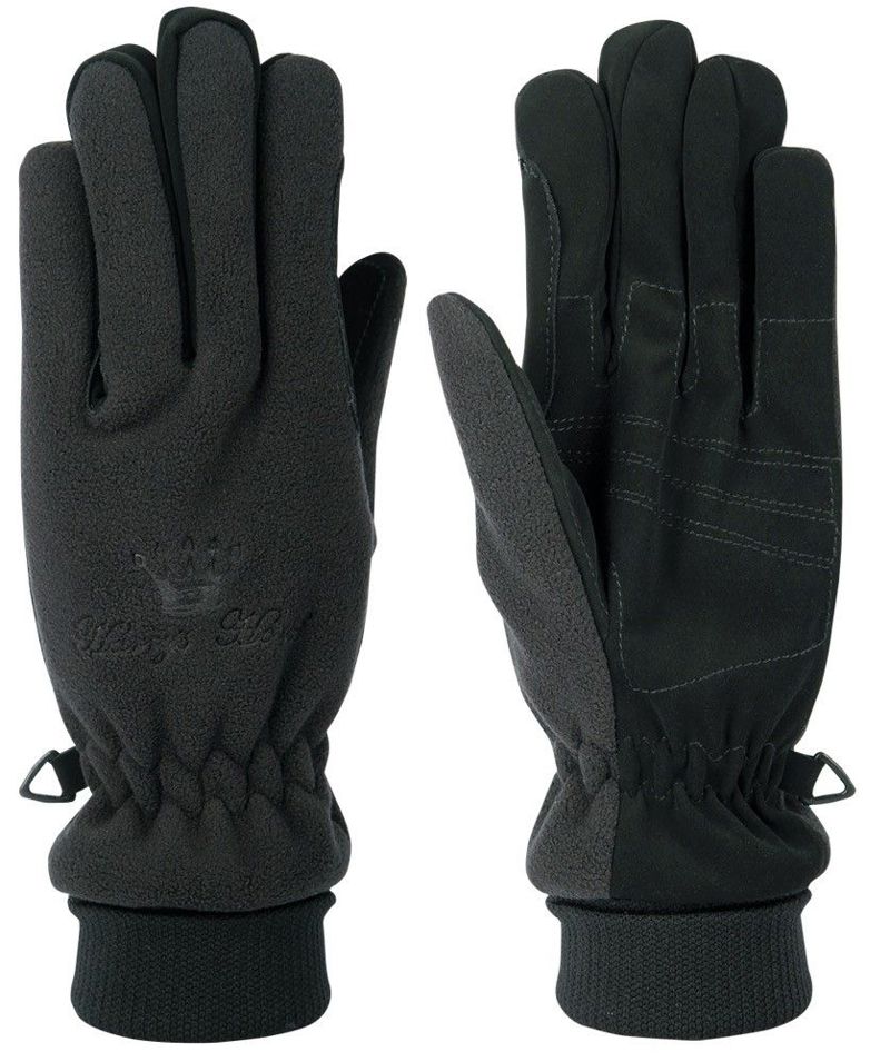HANDSCHOENEN FLEECE ADEMEND/WATERDICHT ZWART XXXS