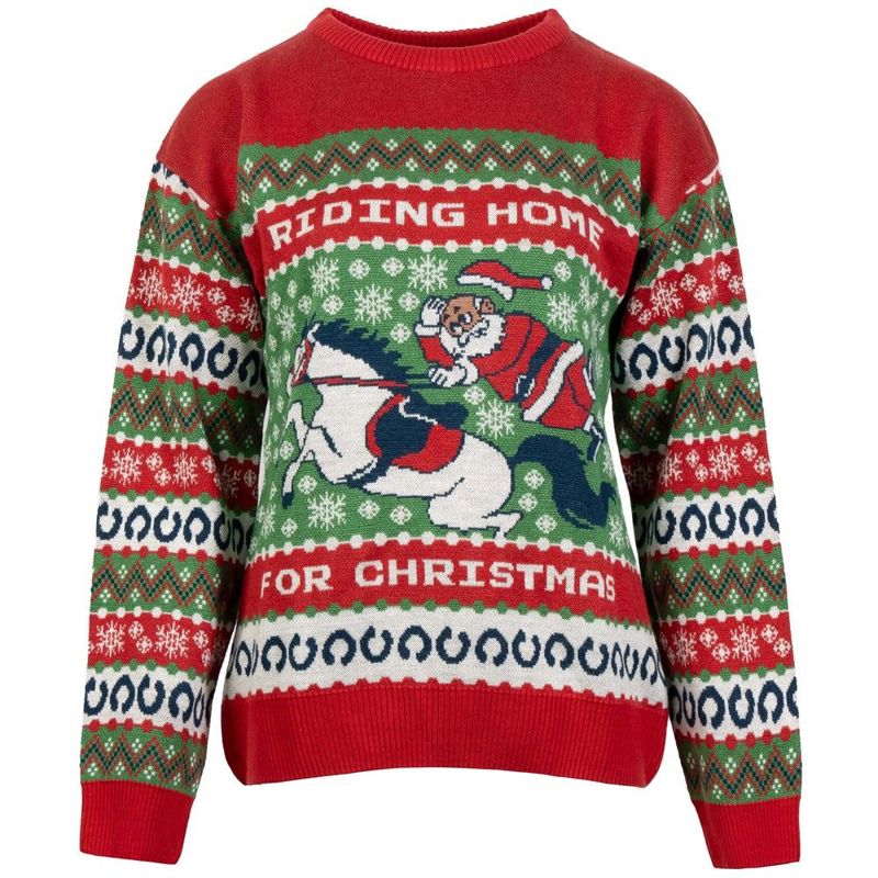 KERST TRUI CHRISTMAS XL ROOD