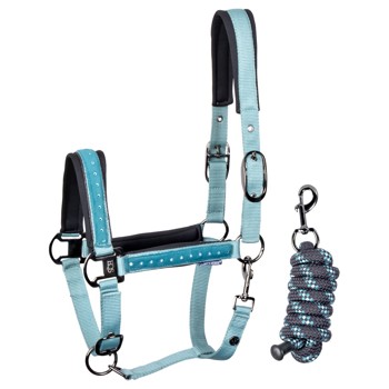 HALSTERSET CRYSTAL TEAL