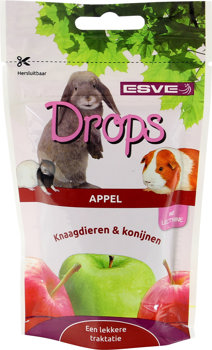 Knaagdier Drops Appel 75 Gr