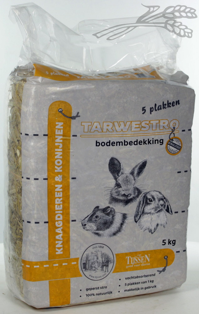 Stro Geperst 5 plakken van 1kg