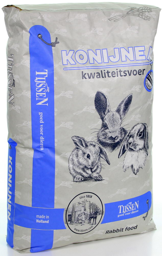 KONIJNENVOER NATUUR GEMENGD 15 KG