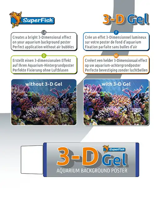 3D Poster Gel Helder