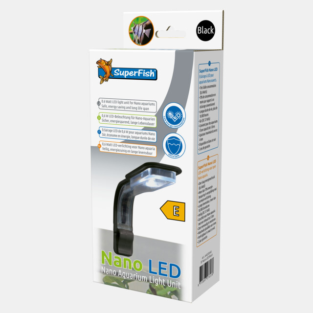 SUPERFISH NANO LED BLACK