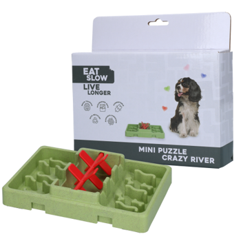 EAT SLOW LIVE LONGER MINI PUZZLE CRAZY RIVER
