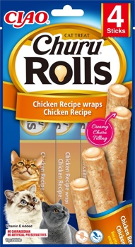 CHURU ROLLS CAT CHICKEN RECIPE WRAPS CHICKEN RECIPE.