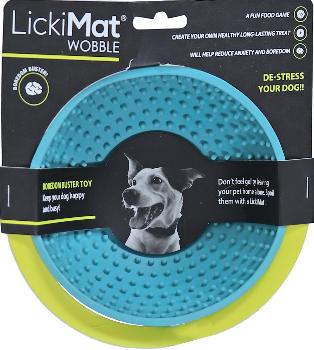 Lickimat Likmat Wobble Turquoise 17X8cm