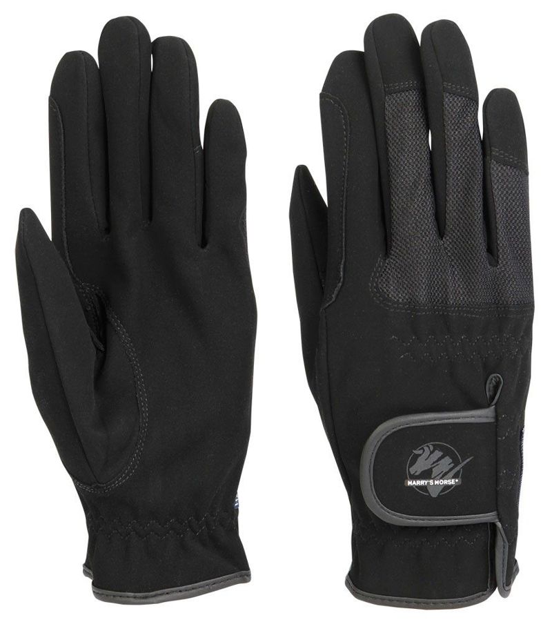HANDSCHOENEN DOMY/MESH XS ZWART